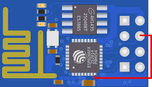 ESP 01 wiring image